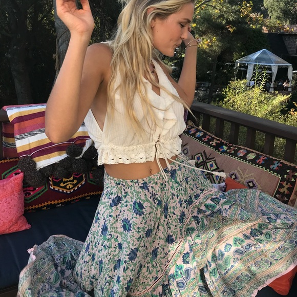 Miss June Dresses & Skirts - Miss June Paris High Low Boho Sequin Embellished Skirt